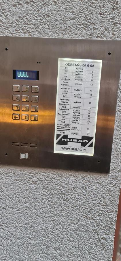 Entu Apartamenty Odrzanska Breslávia Exterior foto